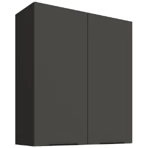 Obrazek Szafka kuchenna Aria-GR/BL anti fingerprint 80G-90 2F