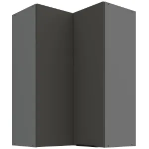 Obrazek Szafka kuchenna Aria-GR/ANT anti fingerprint 60X60 GN-90 2F (90°)
