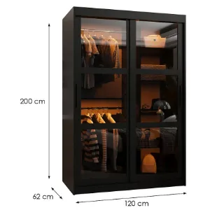 Obrazek Szafa Dome 120 czarny
