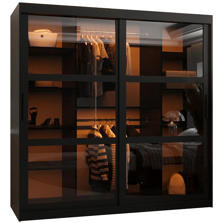 Szafa Dome 180 czarny