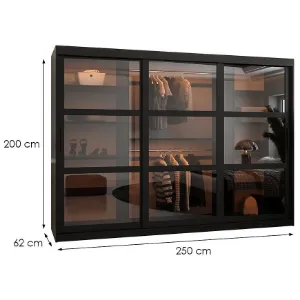Obrazek Szafa Dome 250 czarny