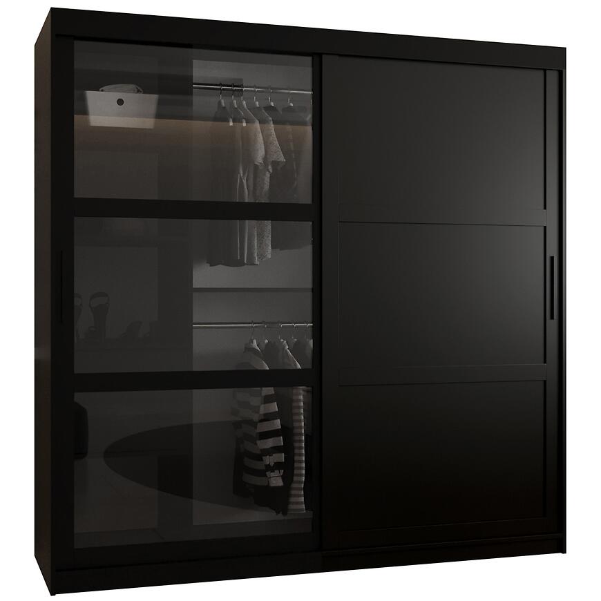 Szafa Dome III 200 czarny