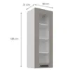 Obrazek Szafka kuchenna Luna claygrey/biały 40GS-108 1F