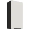 Obrazek Szafka kuchenna Aria-WH/BL anti fingerprint 45G-90 1F