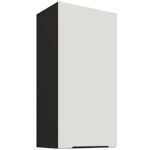 Obrazek Szafka kuchenna Aria-WH/BL anti fingerprint 45G-90 1F