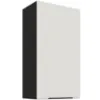 Obrazek Szafka kuchenna Aria-WH/BL anti fingerprint 50G-90 1F