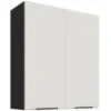 Obrazek Szafka kuchenna Aria-WH/BL anti fingerprint 80G-90 2F