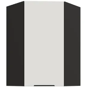 Obrazek Szafka kuchenna Aria-WH/BL anti fingerprint 60X60 GN-90 1F (45°)
