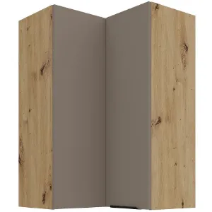 Obrazek Szafka kuchenna Aria-TA/AR anti fingerprint 60X60 GN-90 2F (90°)