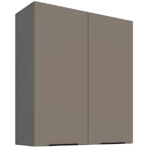 Obrazek Szafka kuchenna Aria-TA/ANT anti fingerprint 80G-90 2F