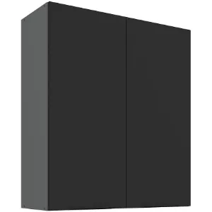 Obrazek Szafka kuchenna Aria-BL/ANT anti fingerprint 80G-90 2F