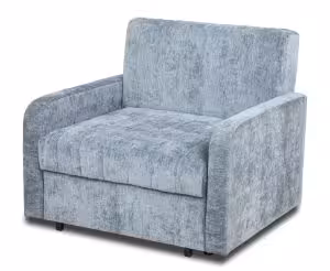 Obrazek Sofa jednoosobowa z bokami Pati 1 niebieska
