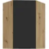 Obrazek Szafka kuchenna Aria-BL/AR anti fingerprint 60X60 GN-90 1F (45°)
