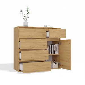 Obrazek Komoda Aramis 1D5S dąb artisan