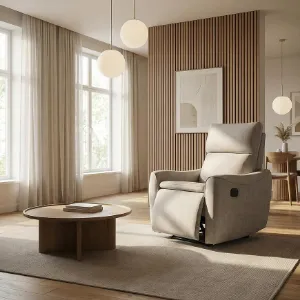 Obrazek Fotel z funkcją relax Belloro beżowy