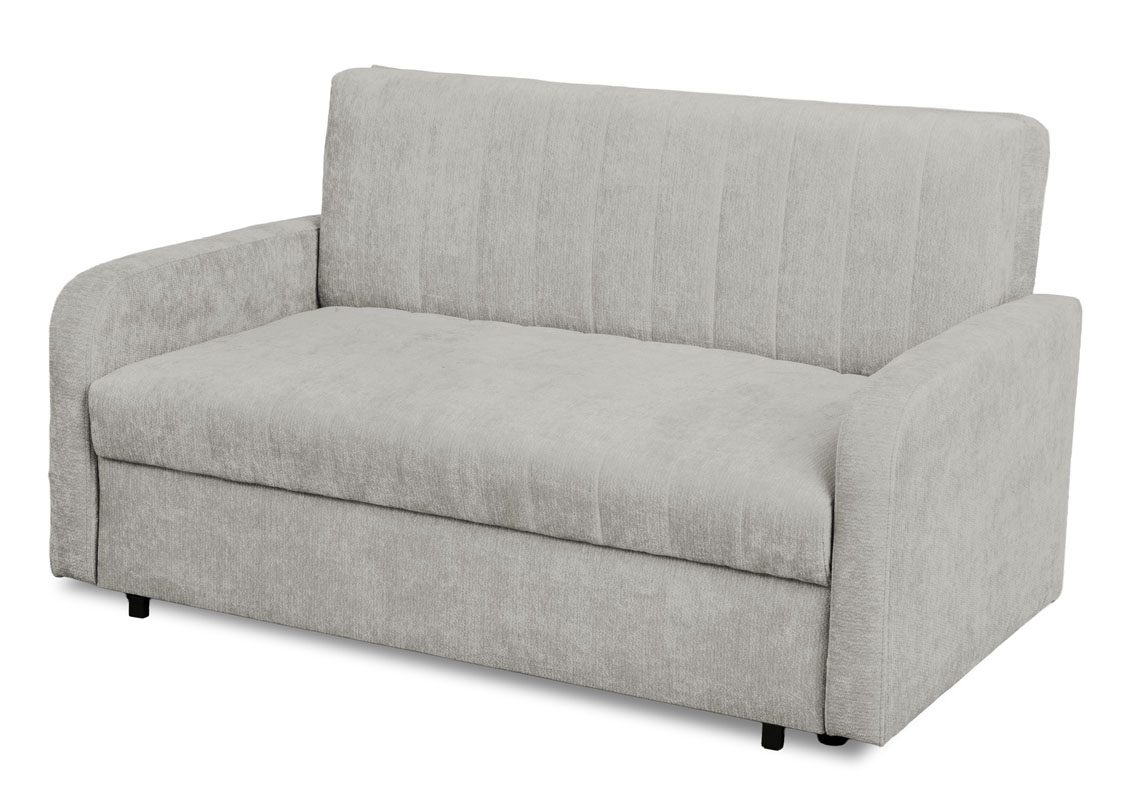 Sofa trzyosobowa z bokami Pati 3 jasny popiel