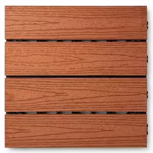 Obrazek Podest tarasowy wpc Teak – struktura drewna 300x300
