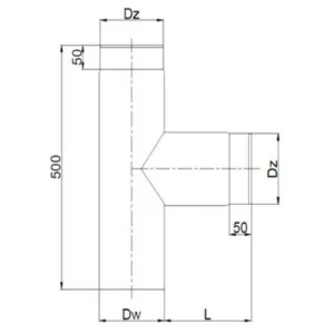 Obrazek Trójnik 120/90 – BERTR12
