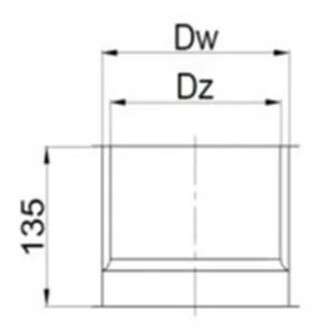 Obrazek Wkładka dwuścienna 160-BERTR08