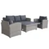 Obrazek Komplet mebli ogrodowych Bjerka 13275 grey