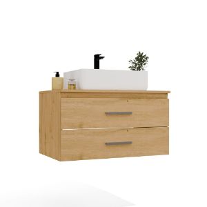 Obrazek Szafka pod umywalkę Sandra 802S dąb artisan