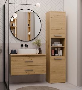 Obrazek Szafka pod umywalkę Sandra 802S dąb artisan