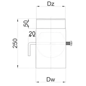 Obrazek Rura szyber SZK130-BERTR09