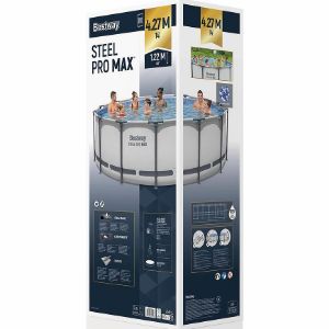 Obrazek Basen stelażowy 4.27x1.22m z akcesoriami 5612x