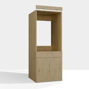 Obrazek Szafka na pralkę lub suszarkę Zara Twin 1S dąb artisan