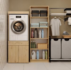 Obrazek Szafka na pralkę lub suszarkę Zara Twin 1S dąb artisan