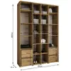 Obrazek Szafa Como 4-180 (50) kaszmir/złoty