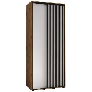 Obrazek Szafa Lanko 1-100 (45) artisan/biały