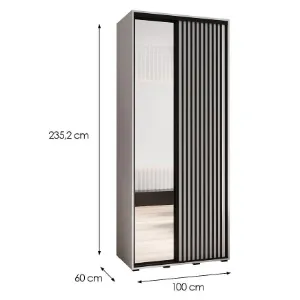 Obrazek Szafa Lanko 2-100 (60) biały