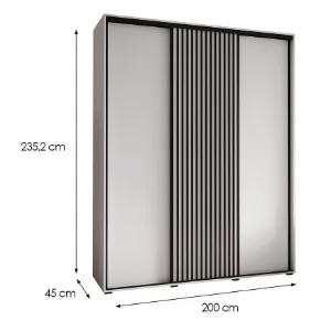 Obrazek Szafa Lanko 1-200 (45) biały