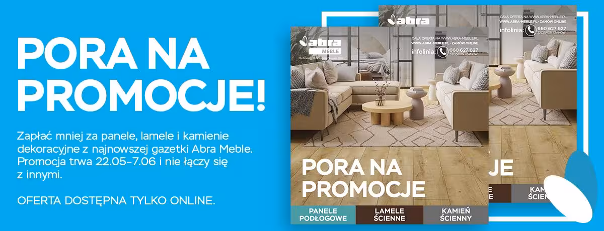 Zapłać mniej za panele z nowej gazetki