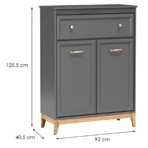 Obrazek Komoda 90 Terra Ta4 Szary Diament