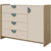 Obrazek Komoda Lexi 9 Cremona/Macadamia/Morski