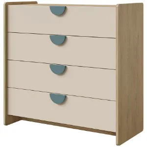 Komoda Lexi 10 Cremona/Macadamia/Morski