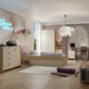 Obrazek Regał Lexi 3p Cremona/Macadamia/Róż