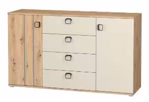 Obrazek Komoda dwudrzwiowa z szufladami Camaro Typ 9