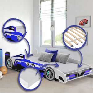 Obrazek Łóżko dziecięce FORMUŁA blue 160 x 80 cm