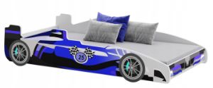 Obrazek Łóżko dziecięce FORMUŁA blue 160 x 80 cm