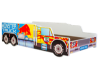 Obrazek Łożko pojedyncze Monster Truck 140x70 z materacem