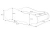 Obrazek Łóżko dziecięce auto Batcar 160x80