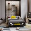 Obrazek Łóżko dziecięce auto Batcar black 140x70