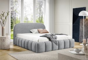 Obrazek Łóżko tapicerowane Milanno 180x200 popielaty