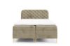 Obrazek Łóżko kontynentalne Lottin 120x200 jasny brązowy