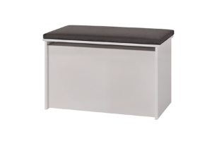 Obrazek Skrzynia na zabawki z siedziskiem Daria grafitowy