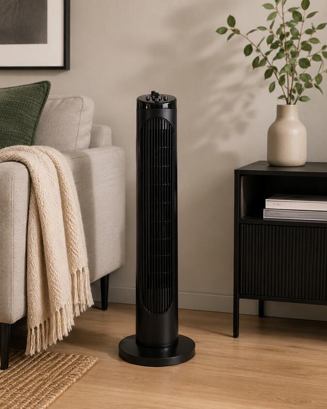 Wentylator wieżowy VO2434 CZARNY 50W