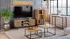 Obrazek Szafka RTV 135 cm loft dąb craft złoty - jodełka